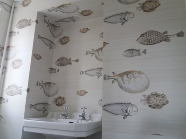 Wallpapering High Legh November 2016 - 01