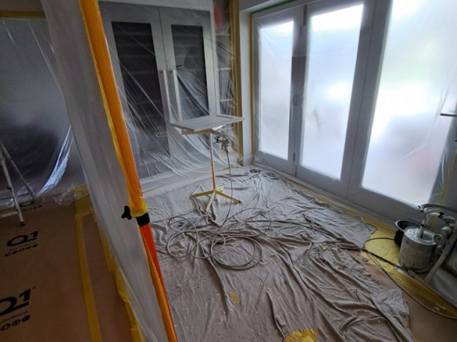 Kitchen recently finished in Knutsford