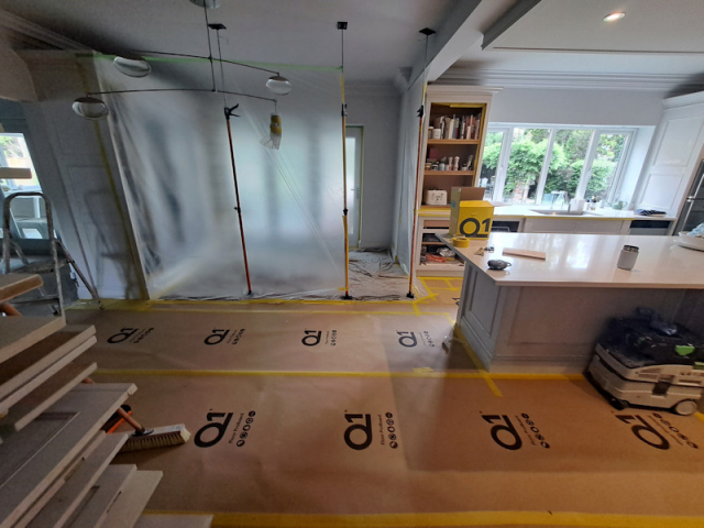 Kitchen recently finished in Knutsford